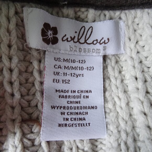 women's/girl's small knitted top with pockets - Picture 3 of 5